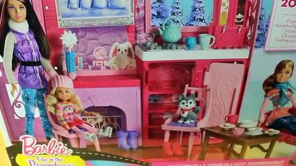 Mattel - Barbie Sisters / Siostry - Destination Accessory Doll House / Zimowa Chatka Barbi