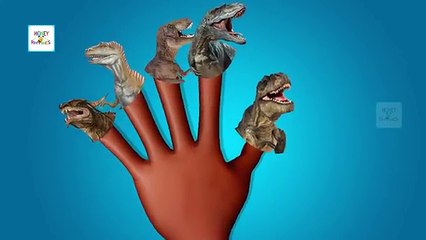 Download Video: Dinosaur Cartoon 3D Finger Family Nursery Rhyme | Daddy Finger Dinosaurs Finger Family Rhymes