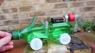 Pet şişeden pilli oyuncak araba yapımı