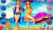 Elsa and Anna Summer Break - Disney Frozen Summer Game - Games For Girls in HD new