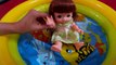 Mell Chan Baby Girl Fun Playing Ball Pit Baby Doll Bath Time & Learn Colors BABY DOLL