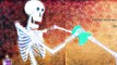 five little skeletons | scary nursery rhymes for kids | halloween songs