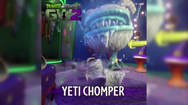 Plants Vs Zombies Garden Warfare 2: New Yeti Chomper!