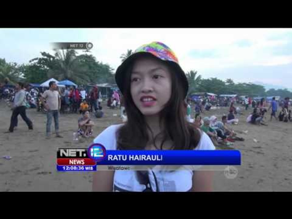 Ratusan Basarnas Jaga Ketat Pelabuhan Ratu Saat Liburan Panjang - NET12