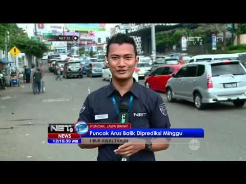 Live Report Situasi Terkini Arus Balik di Puncak - NET12