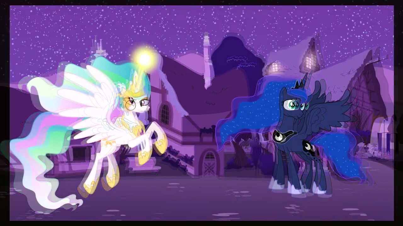 My Little Pony Transforms Princess Celestia and Luna into Midnightmare Star and Moon