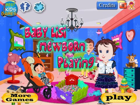 Дисней замороженные игры Baby Лиси новорожденного играть Дисней Принцесса игры для девочек