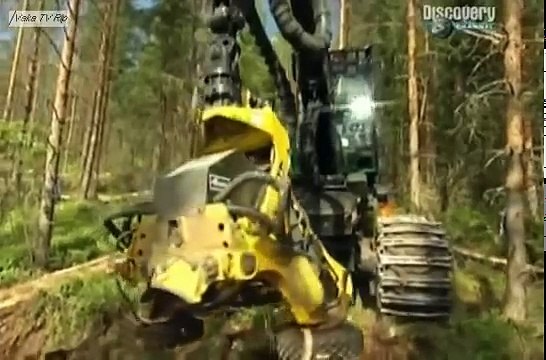 В мире машин Лесозаготовительная техника National Geographic