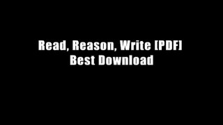 Read, Reason, Write [PDF] Best Download