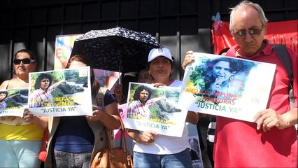 Salvadoreños piden justicia por asesinato de ambientalista