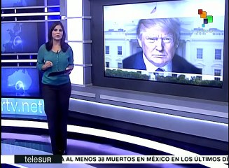 Francia: candidato Emmanuel Macron critica políticas de Trump