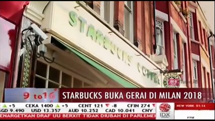 Starbuck Bidik Pecinta Kopi di Milan