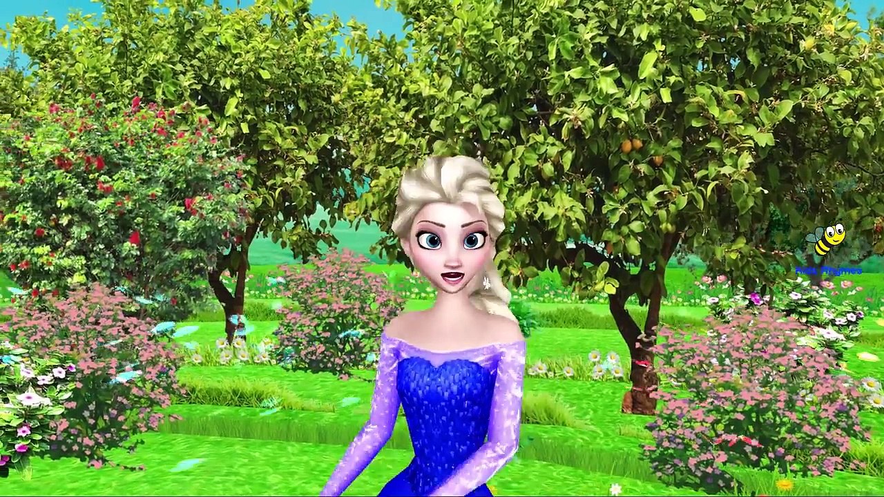 Frozen Elsa Nursery Rhymes Aqua Lava Rainbow Elsa Singing Dancing Frozen Nursery Rhymes fo