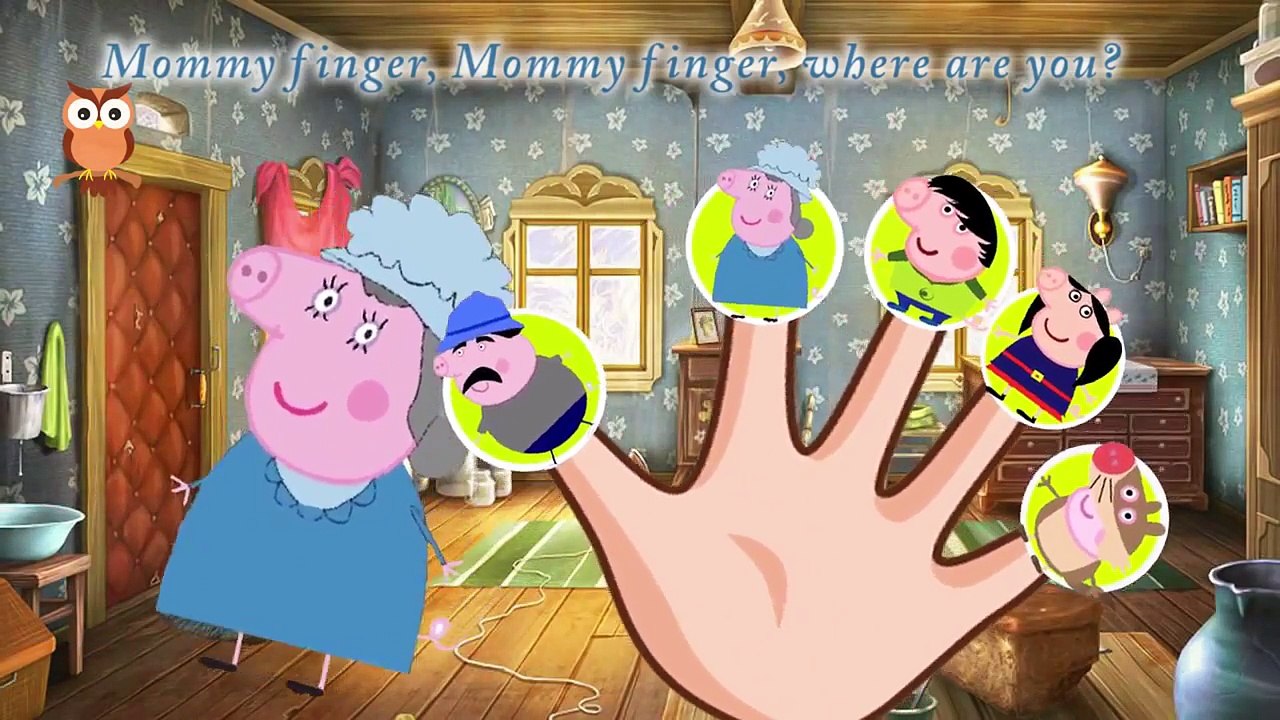Peppa Pig Simpson Finger Family Nursery Rhymes Lyrics and More