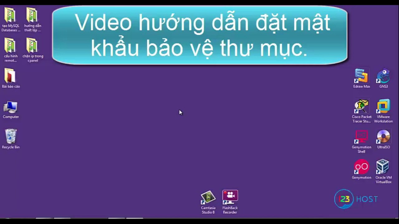 Hướng dẫn bảo vệ thư mục an toàn với Hosting 123HOST