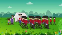 Yankee Doodle Nursery Rhyme With Lyrics | Rhymes for children by TinyDreams