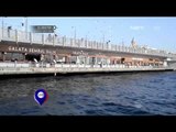 Pemandangan Indah Laut Emas Dari Atas Jembatan Galata di Turki - NET12