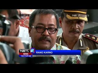 Rano Karno Datangi KPK Sebagai Saksi - NET12