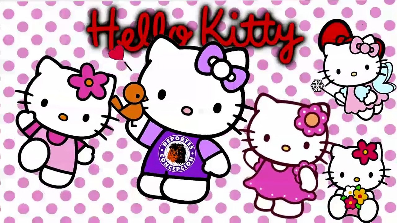 Hello Kitty Finger family | Nursery Rhyme for Children | 4K Video