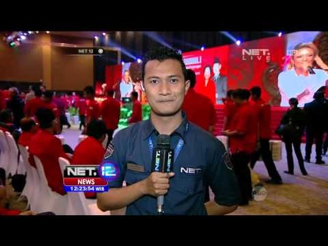 Live Report Pelaksanaan Hari Pertama Rakernas PDIP - NET12