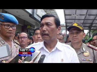 Live Report Dari Thamrin, Jakarta Menko Polhukam Datang Ke Lokasi Pengeboman