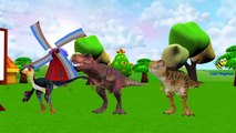 Learn Animals Names & Dinosaurs Sounds | Dinosaurs ABC Songs | Animals Finger Family Nurse