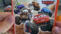Автомобили Сюрприз Яйцо Дисней Pixar Автомобилей Игрушки Гигантский Киндер Яйца Детские Флеш МакКуин Распаковка