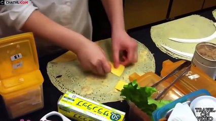 Bánh Crepe Kem Rất Hấp Dẫn Của Nhật Bản