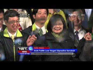 Presiden Perempuan Pertama di Taiwan - NET12