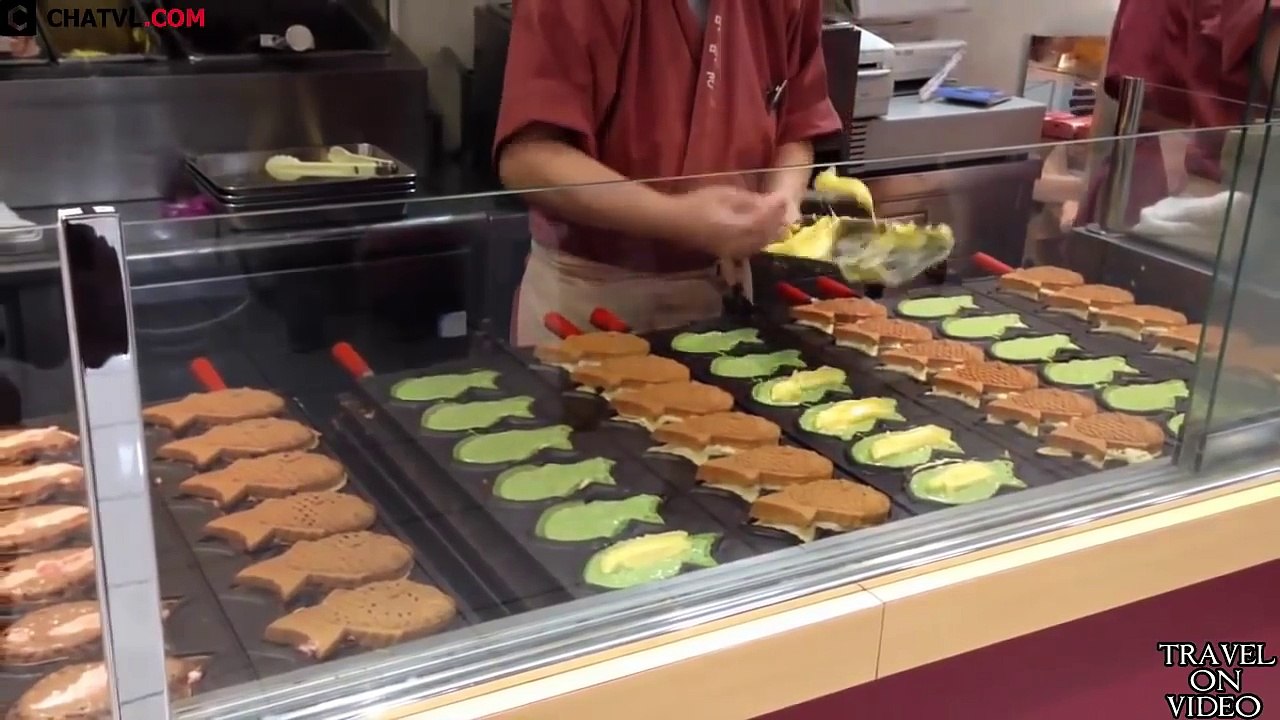 Bánh Nướng Cá Tráp Biển,Món Ăn Đường Phố Phổ Biến Của Người Nhật Bản