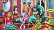 Игры для девочек онлайн—Пижамная вечеринка Принцессы Диснея—Смотреть Мультфильмы Игры Для Детей