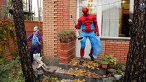 #Человек-паук и замороженные elsa, Анна против Малефисента, Джокер, Веном! Смешные Супергерои в реальной жизни Коллек