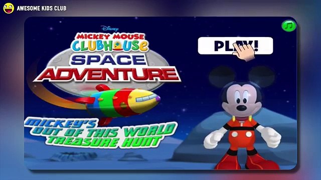 Mickey Mouse clubhouse space adventure - Games For Kids On KidsGame TV