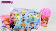 Disney Princess Surprise Cups Floam Play Foam MLP Shopkins Toys Surprise Egg and Toy Colle