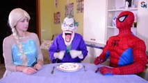 Человек-паук против МАЛЕФИСЕНТА ! ж/ Frozen Эльза, розовый Человек-паук, Джокер, Анна, Бэтмен, Халк с