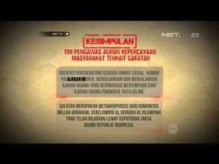 MUI Keluarkan Fatwa Terkait Gafatar - NET12