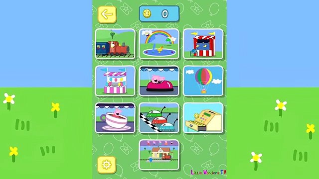 Peppa Pig Theme Park Fun Nintendo version - best app demos for kids - no narration