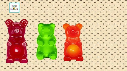 Download Video: JELLY GUMMY BEAR Finger Family Children Cartoon Animation Nursery Rhymes | Finger Family HD