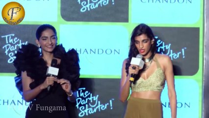 Sonam Kapoor at launch of Chandon's The Party Starter anthem