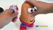 MR POTATO HEAD Spiderman Learn Body Parts for Kids Chocolate Surprise Eggs FROZEN Spongebob Toys