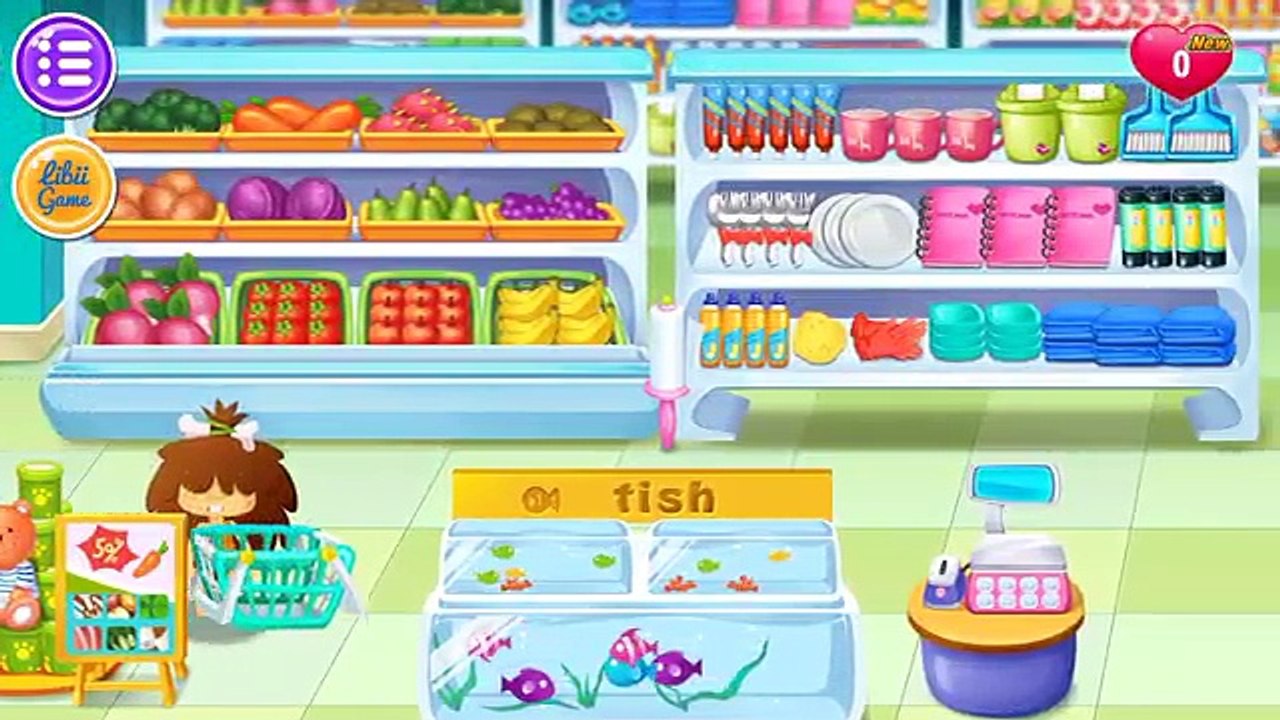 Candys Supermarket Videos games for Kids - Girls - Baby Android İOS Libii Free new