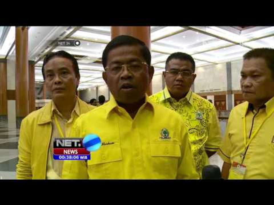 Rapimnas Golkar Belum Memutuskan Menggelar Munas - NET24