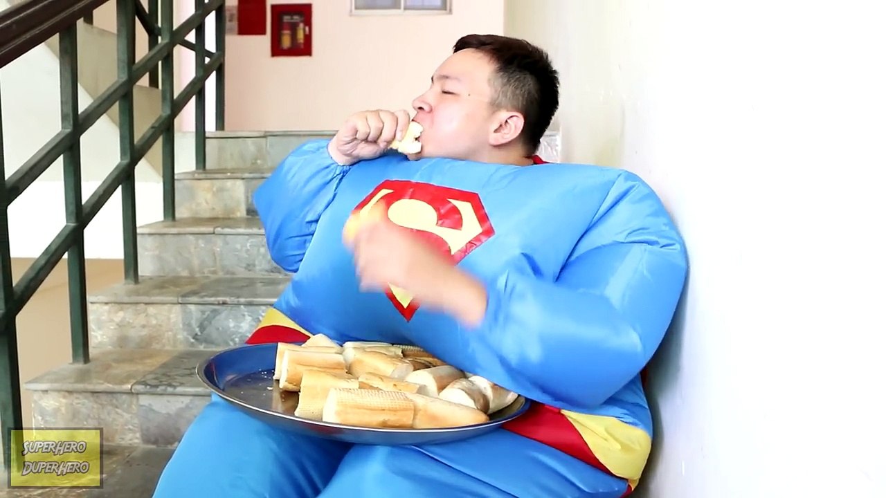 Fat Superman in real life