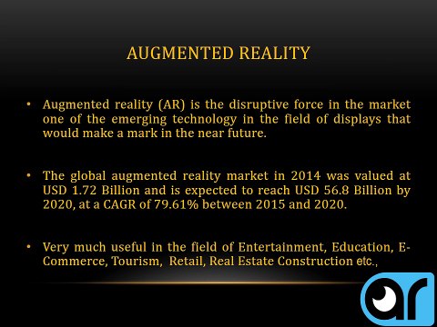 Augmented Reality in Education