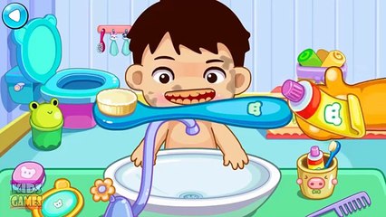 Bebé cuarto de Baño el Inodoro, Lavado, Cepillado, Baño de Juego Para los Niños y los Bebés y 2Ba