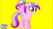 My Little Pony Transforms Princess Cadance Baby Alicorn Coloring Surprise Egg and Toy Collector SETC