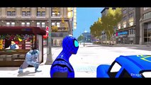 NEW Blue Lightning McQueen Cars Blue Spiderman & Blue HULK Nursery Rhymes Disney Cars