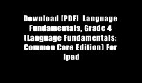 Download [PDF]  Language Fundamentals, Grade 4 (Language Fundamentals: Common Core Edition) For Ipad
