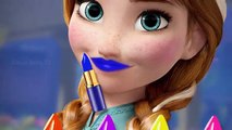 Best Learning Colors Video for Kids & Frozen Elsa Anna Toddlers Preschool with Wooden Toys