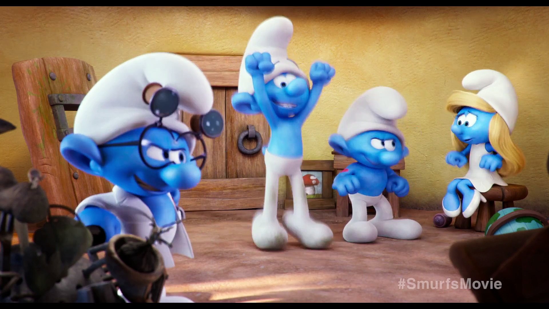 Smurfs The Lost Village Smurf Boarding Video Dailymotion